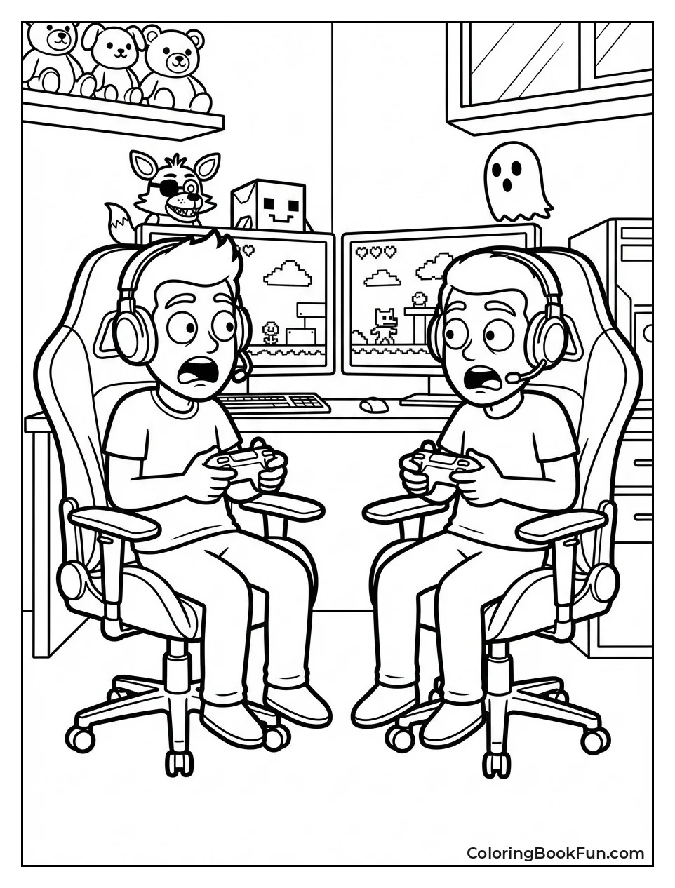 Justin and Adam Gaming