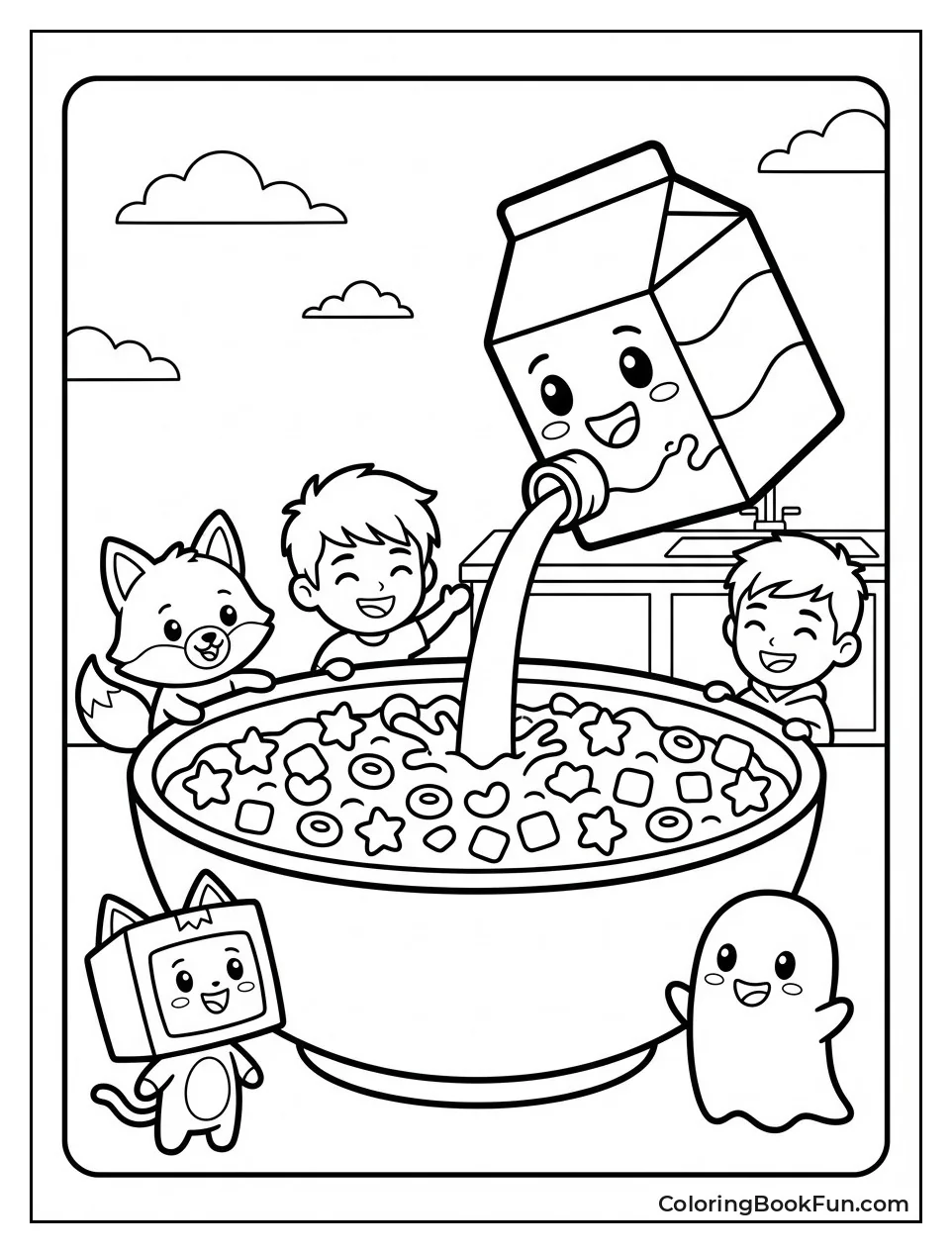 Milky's Cereal Party