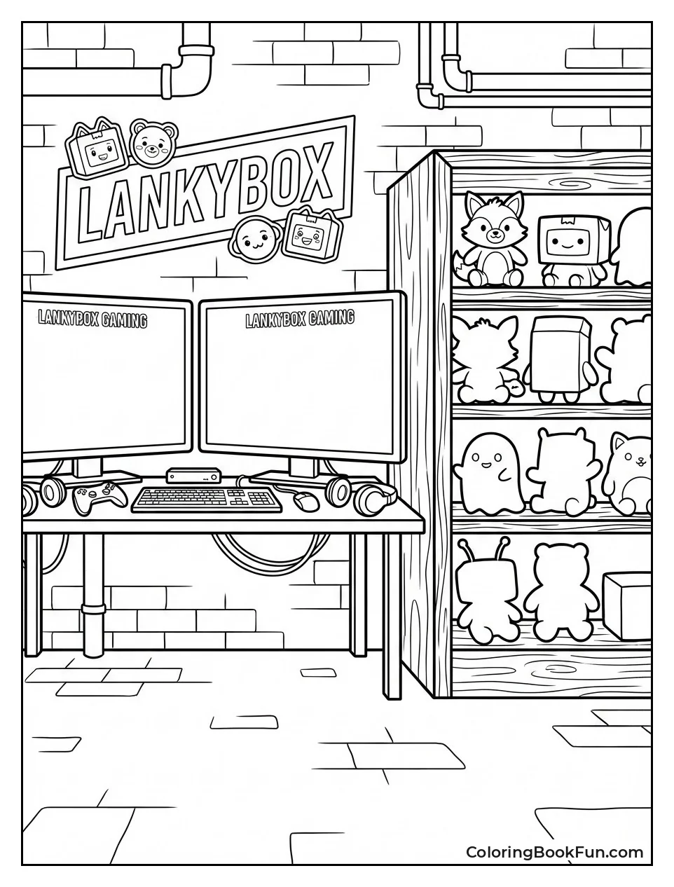 LankyBox Super Secret Base