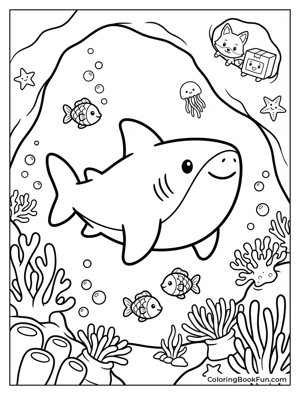 Underwater Shark Cave