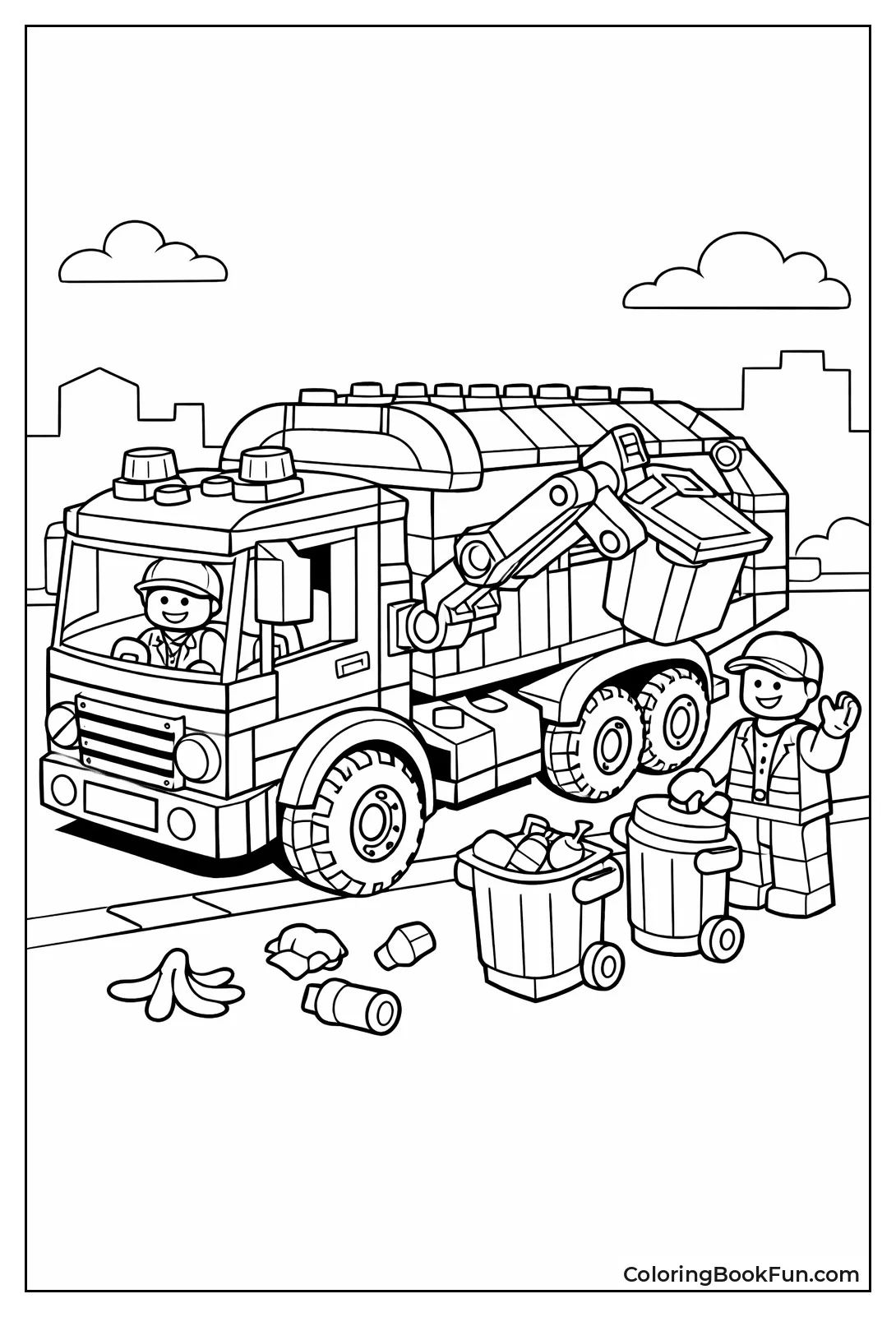 Lego Garbage Truck