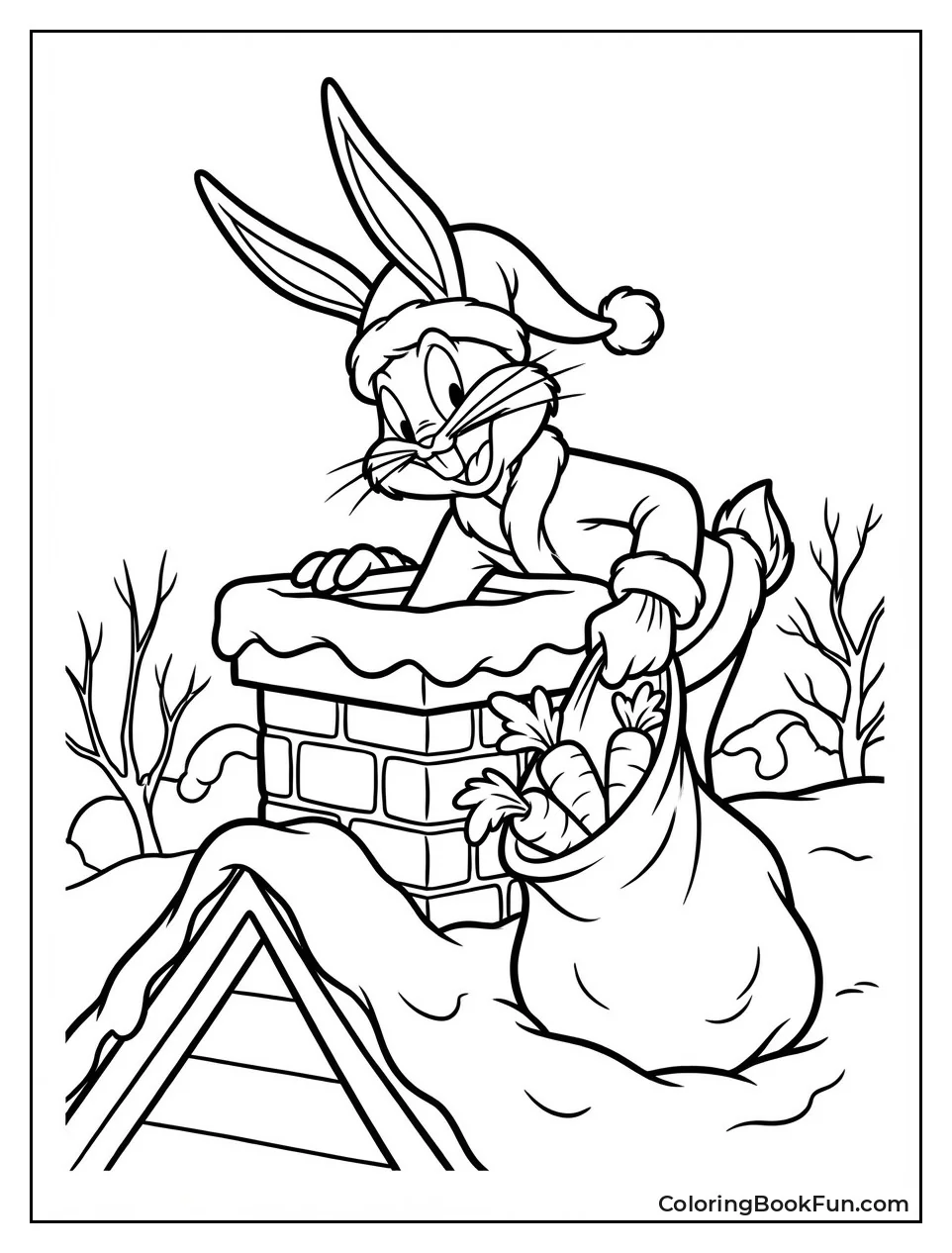 Christmas Bugs Santa