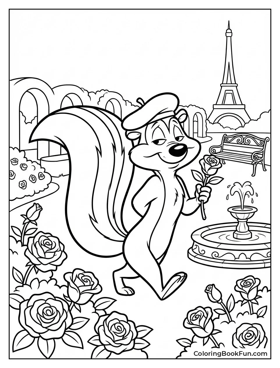 Pepe Le Pew Garden