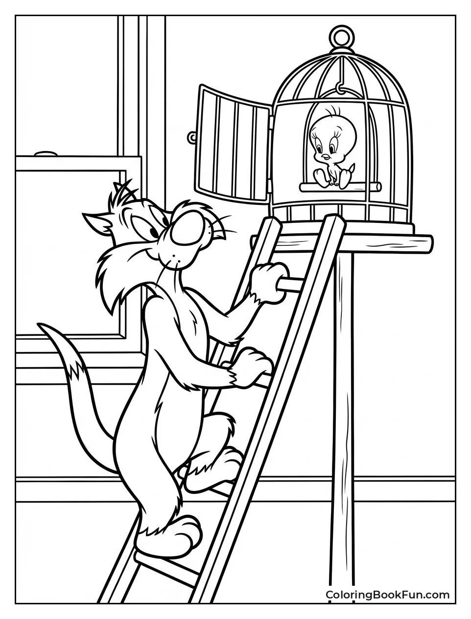 Sylvester Tweety Chase