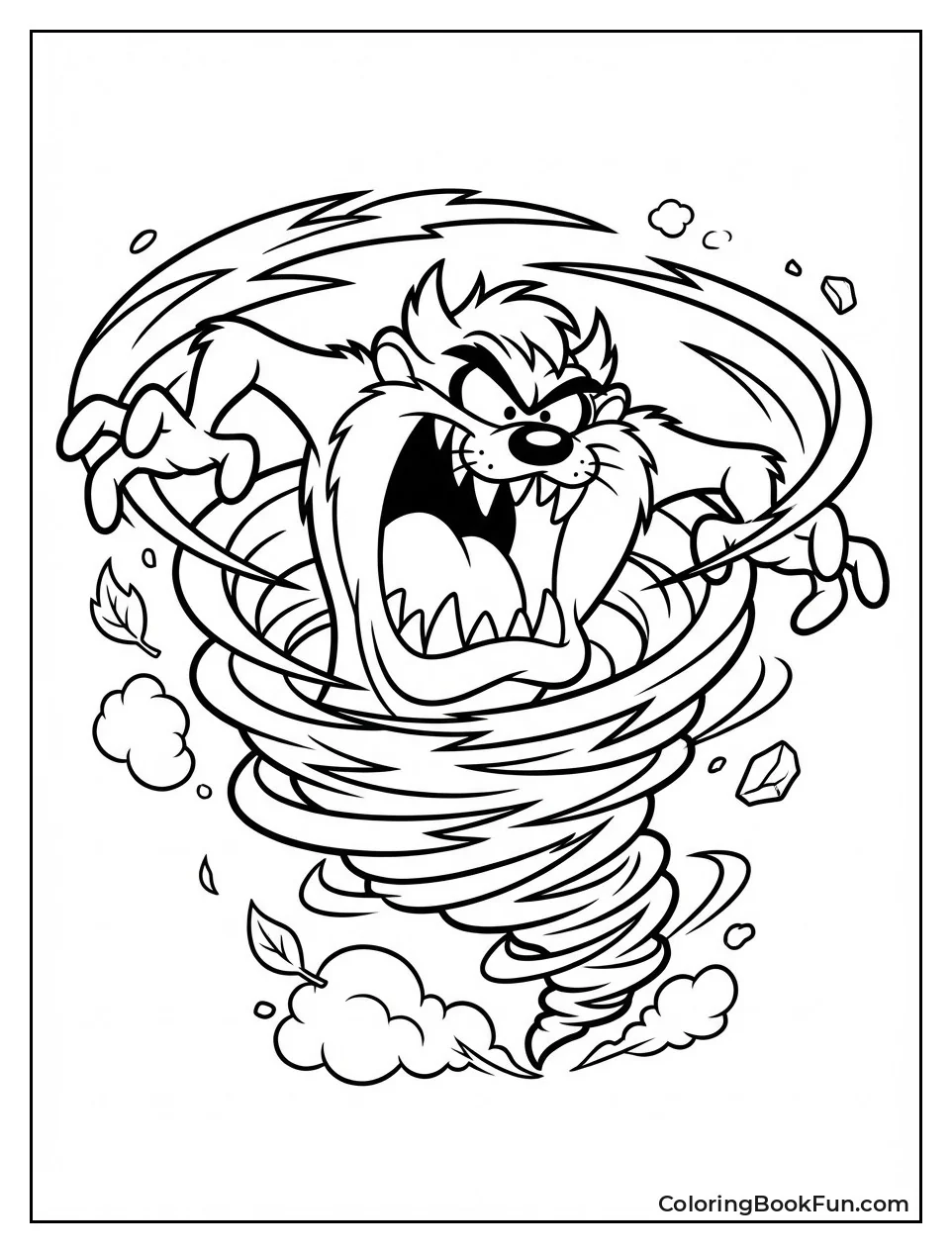 Tasmanian Devil Whirlwind