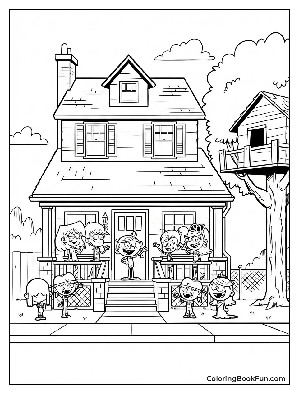 Loud House Exterior