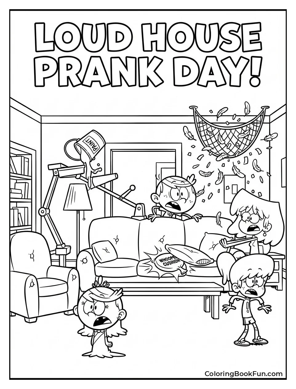 Luan's April Fools Chaos