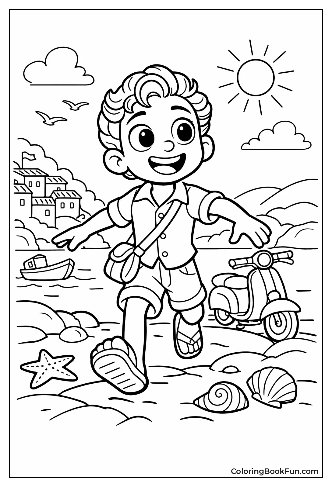 Luca Character Portrait