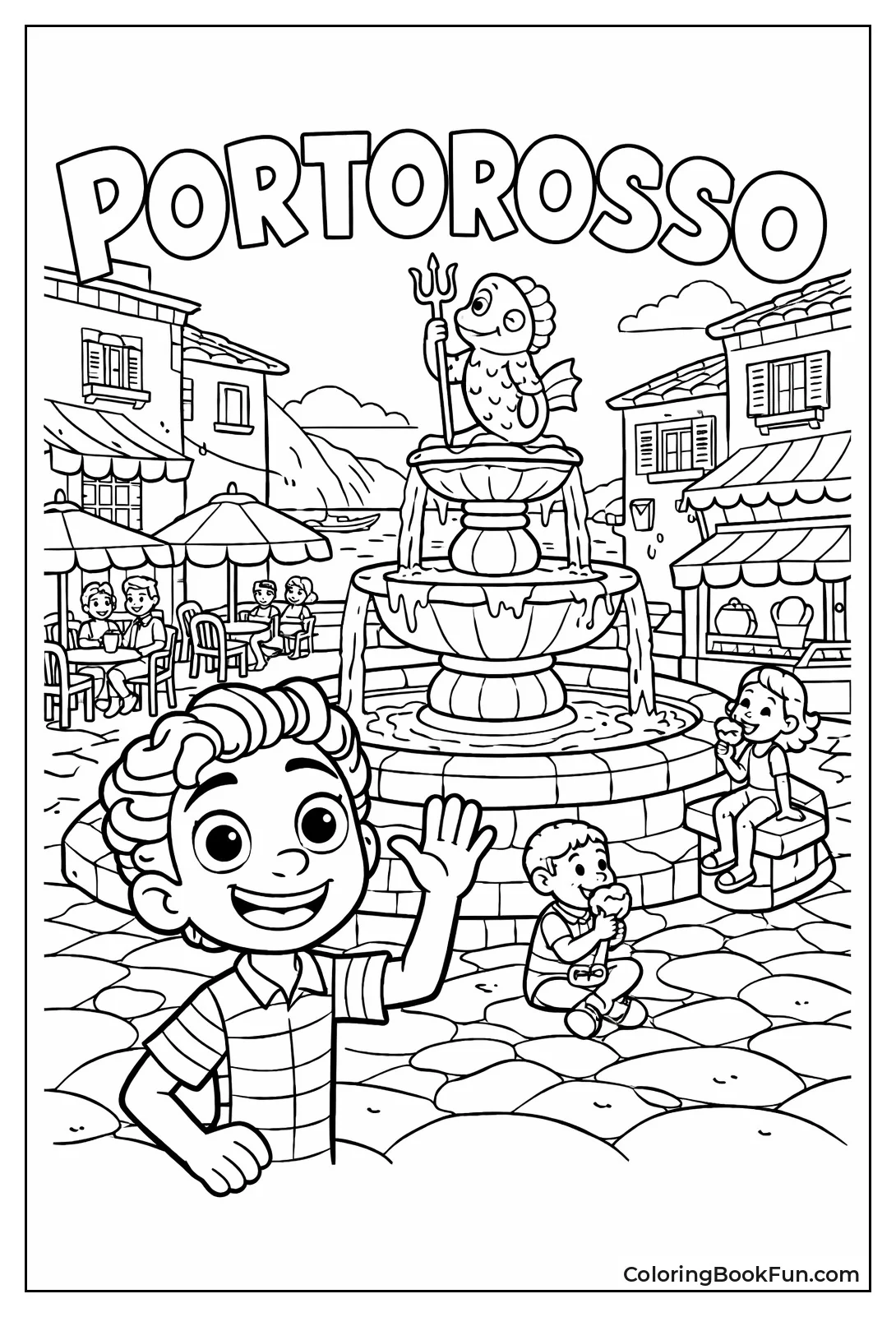 Portorosso Town Square