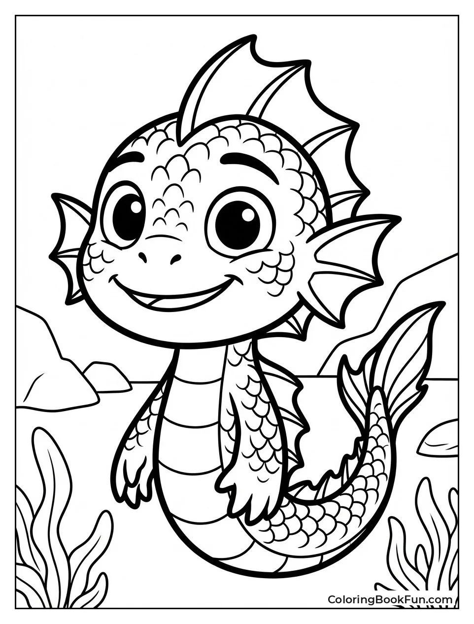 Luca Sea Monster Portrait