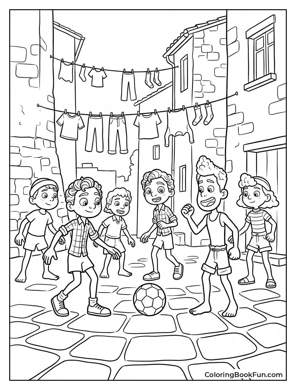 Soccer in the Piazza