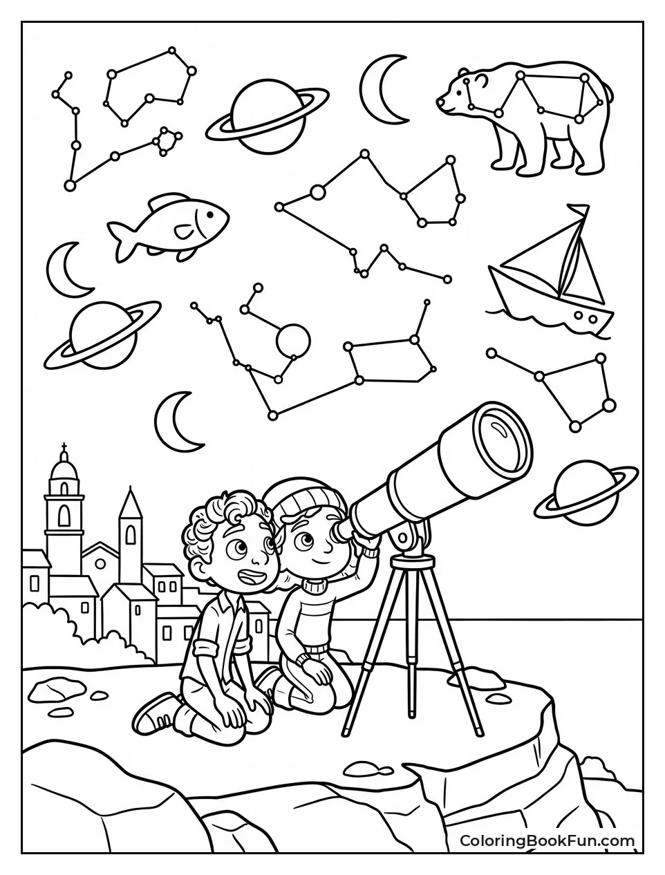 Stargazing in the Attic