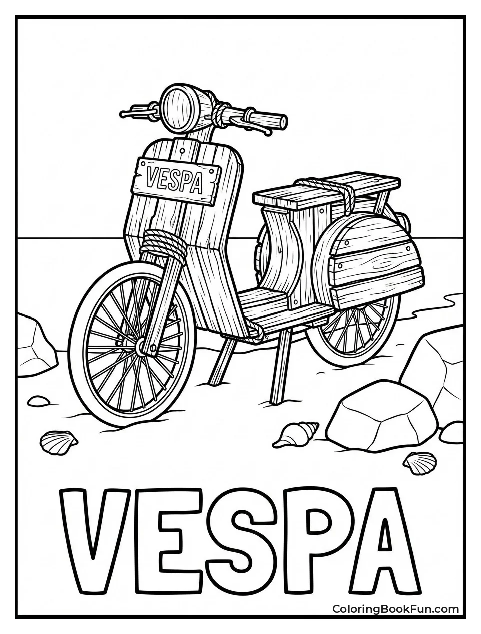 The Scrap Vespa
