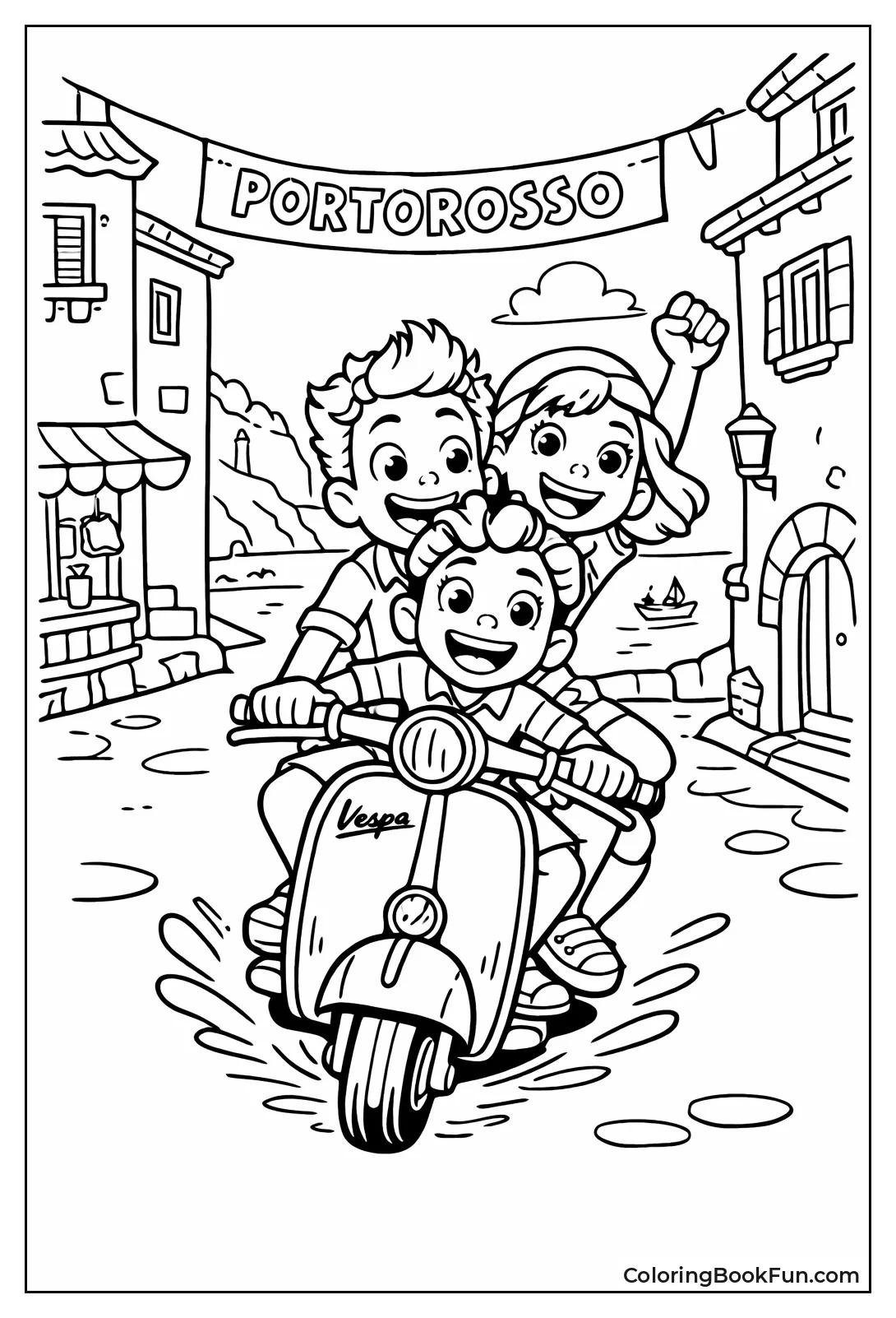 Trio Vespa Ride
