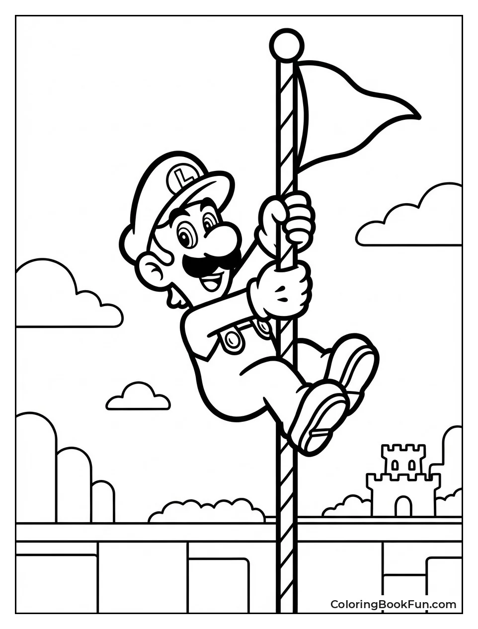 Flagpole Victory Climb