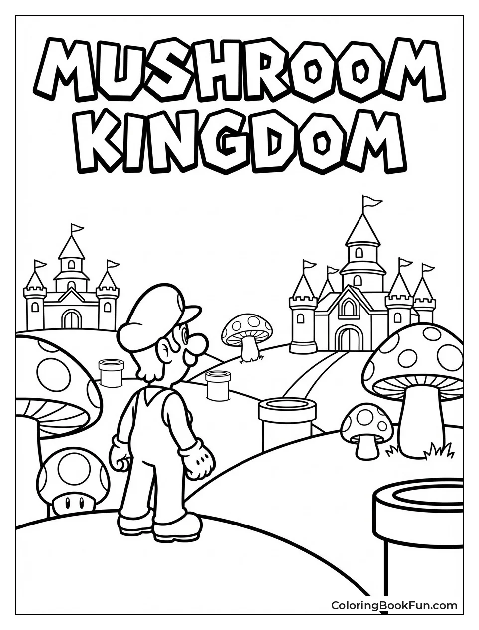 Mushroom Kingdom Overlook