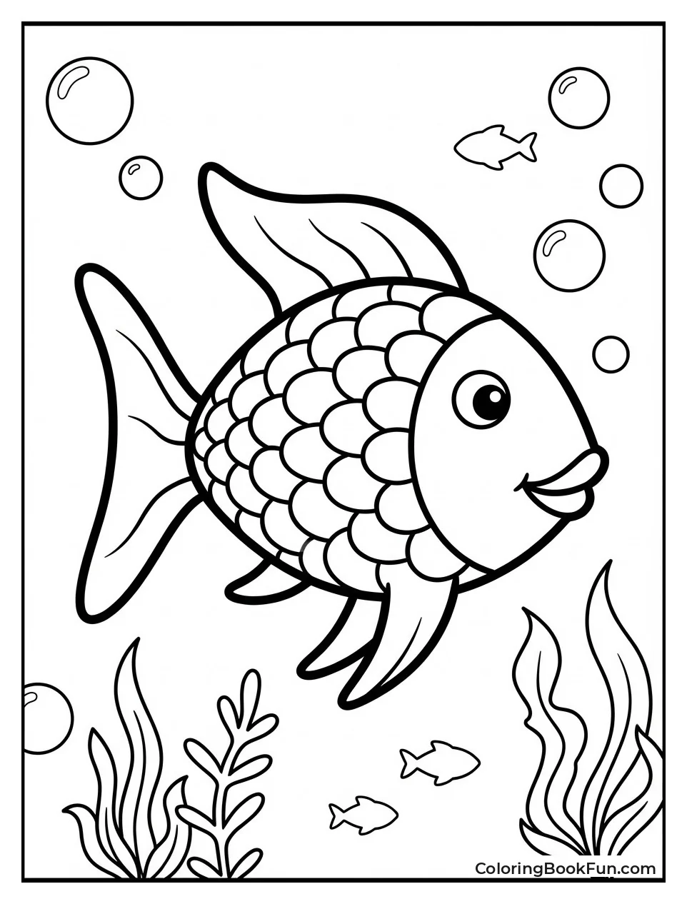 Majestic Rainbow Fish