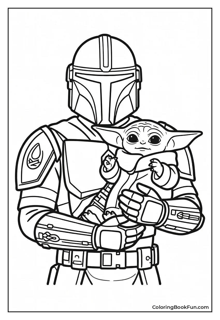 Mandalorian and Baby Yoda