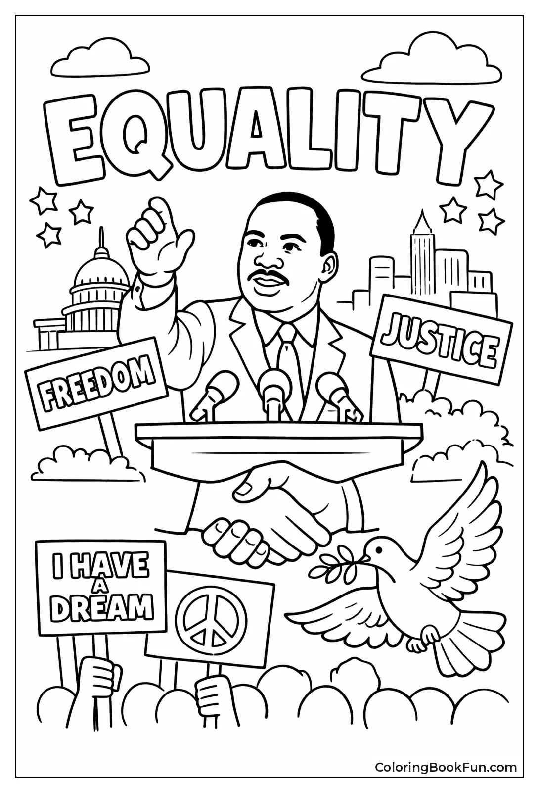 Color by Letter Equality