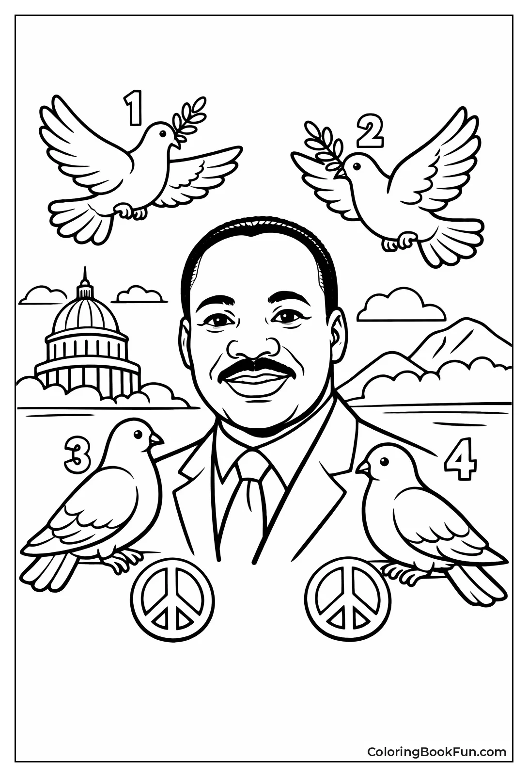 Counting Peace Doves