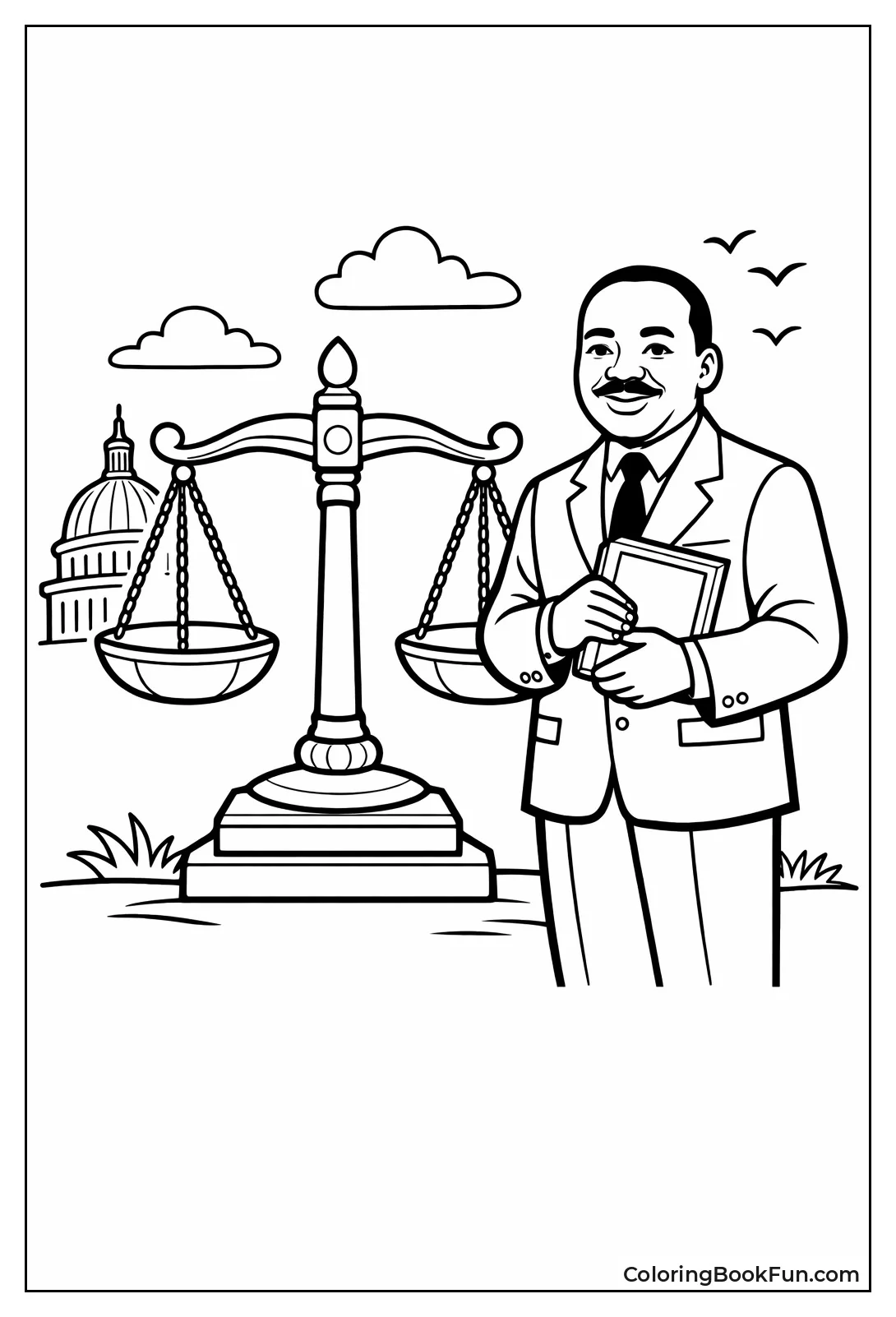 Justice Scales Symbol