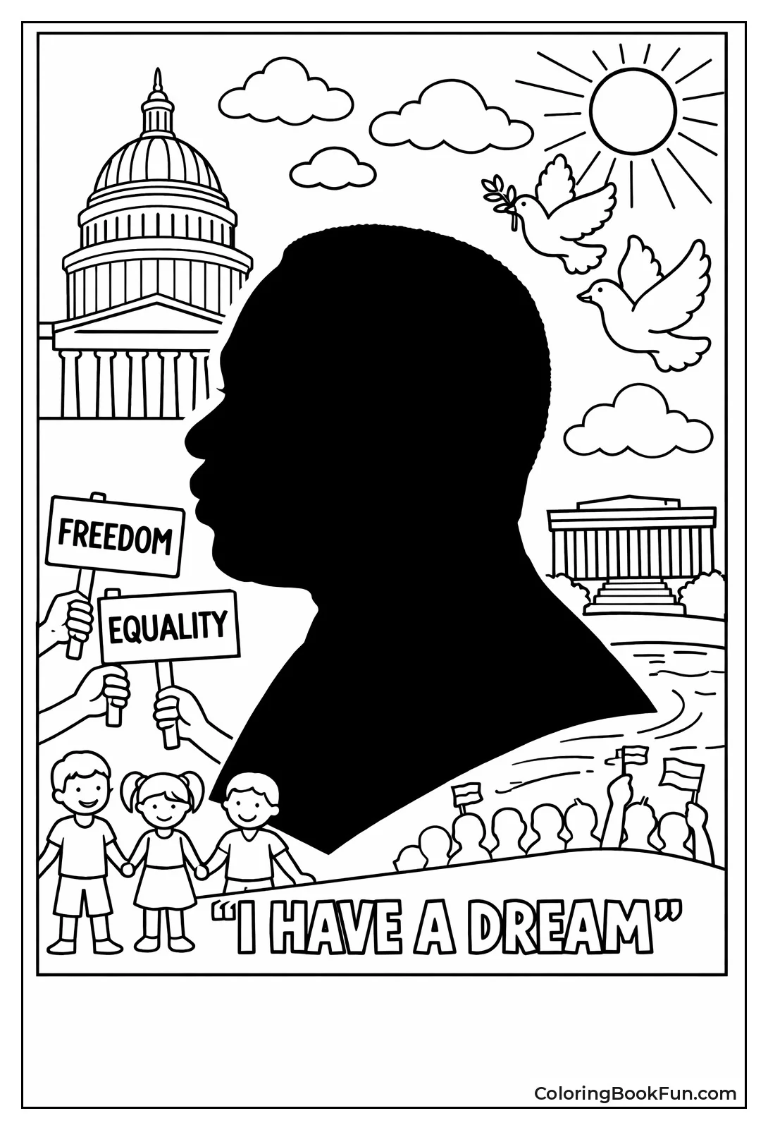 MLK Silhouette