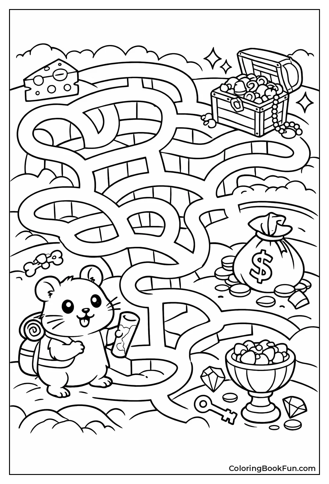 Maze Adventure Hamster