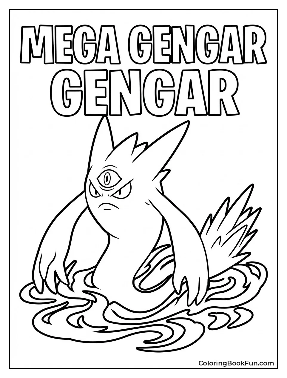 Mega Gengar Form