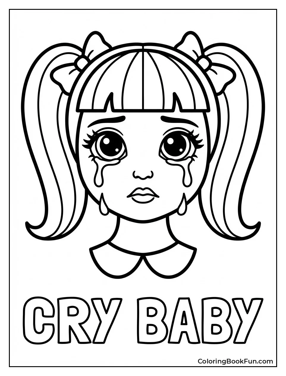 Cry Baby Portrait