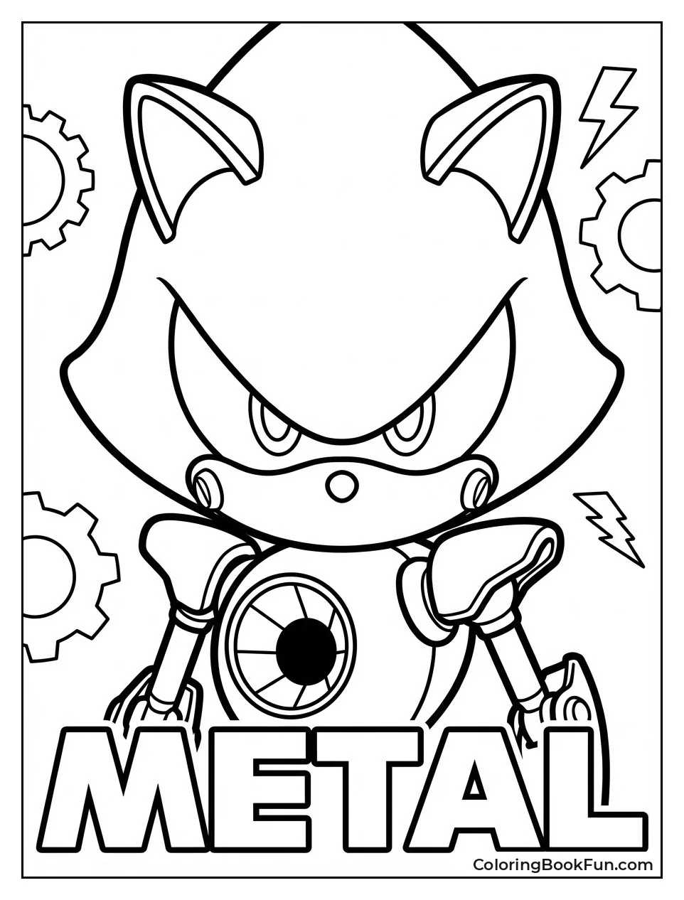 Metal Sonic Portrait