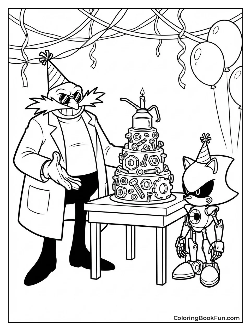 Robot Birthday Party