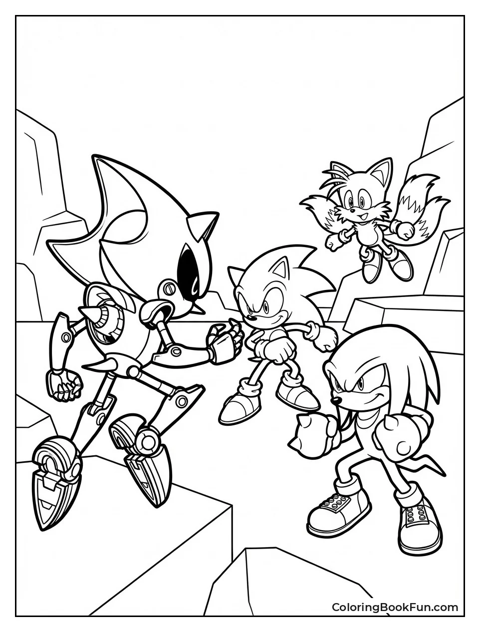 Team Sonic Faceoff