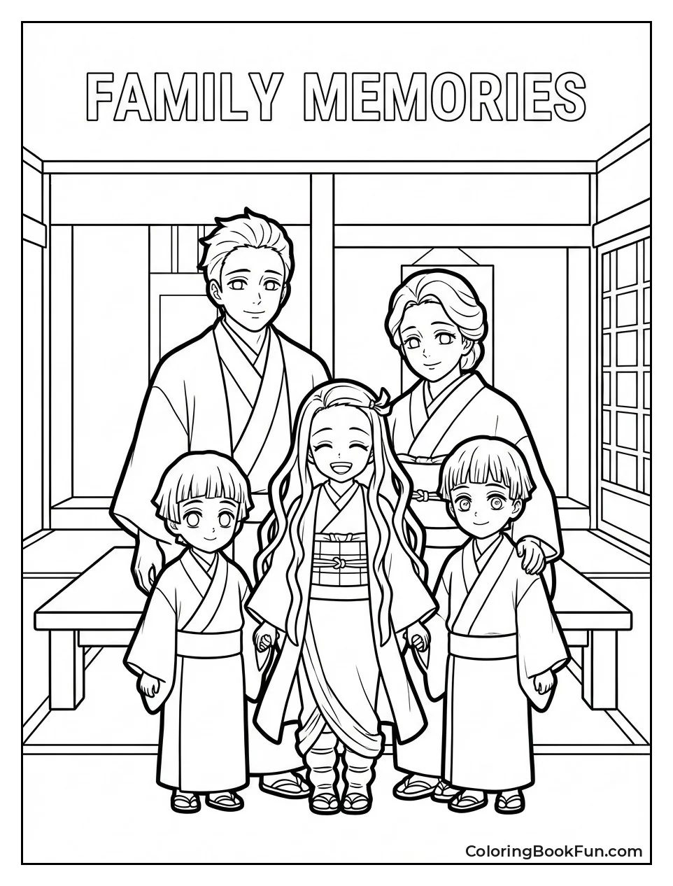 Kamado Family Portrait