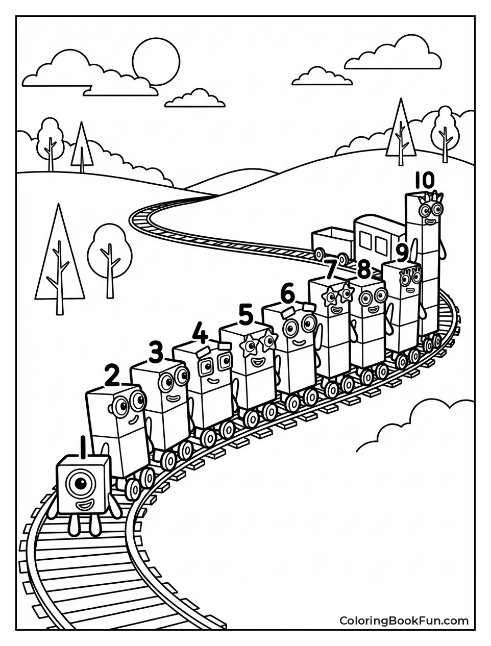 Addition Train Ride