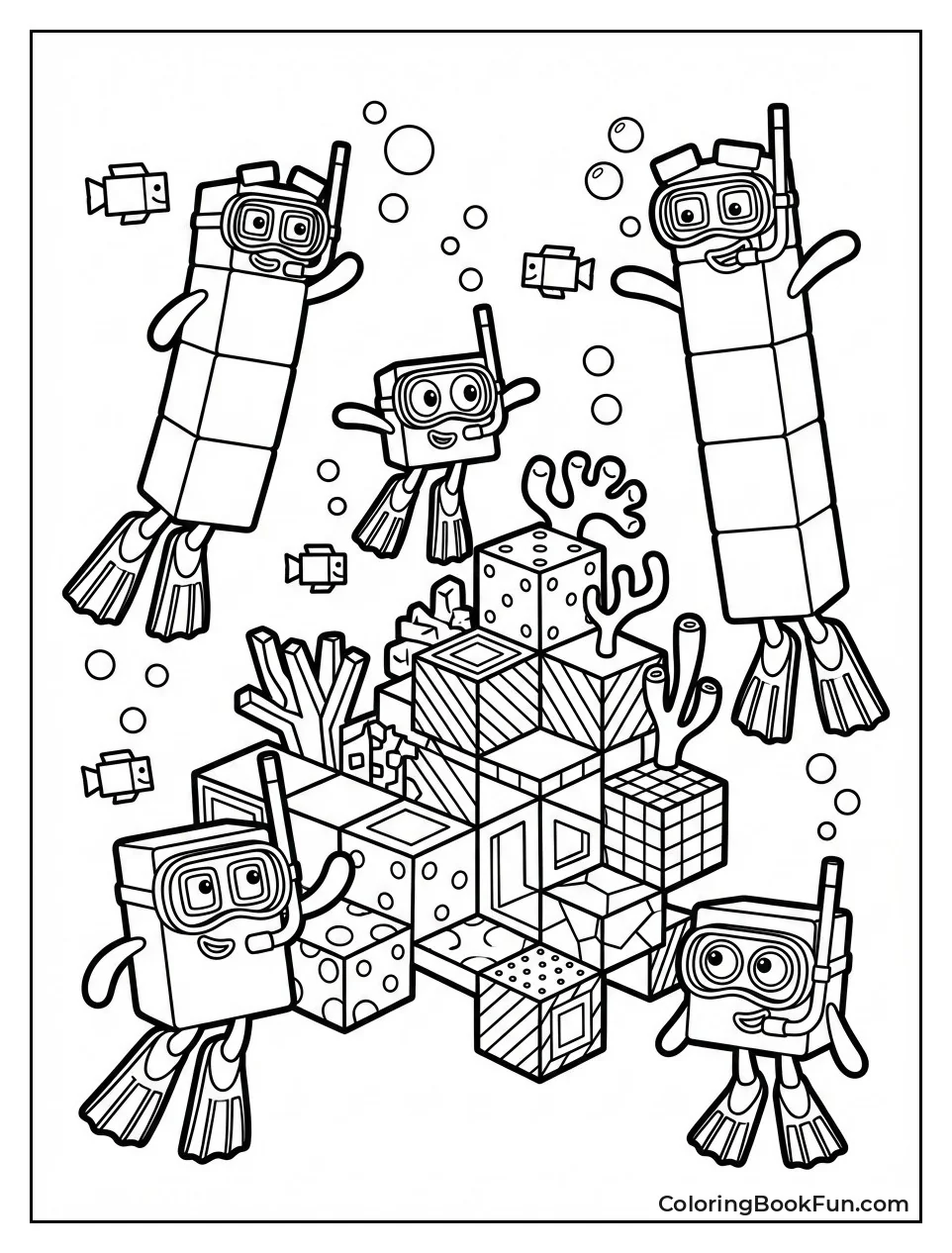 Deep Sea Number Dive