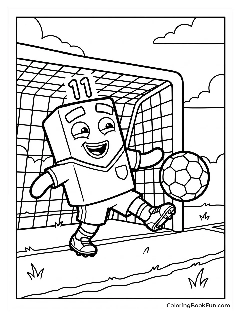 Eleven's Soccer Goal