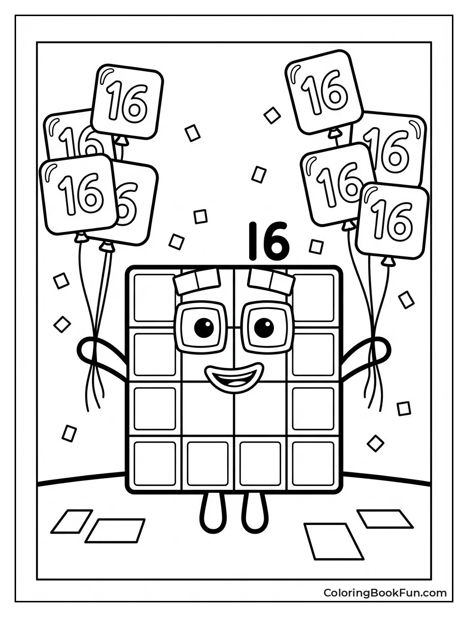 Sixteen's Square Party