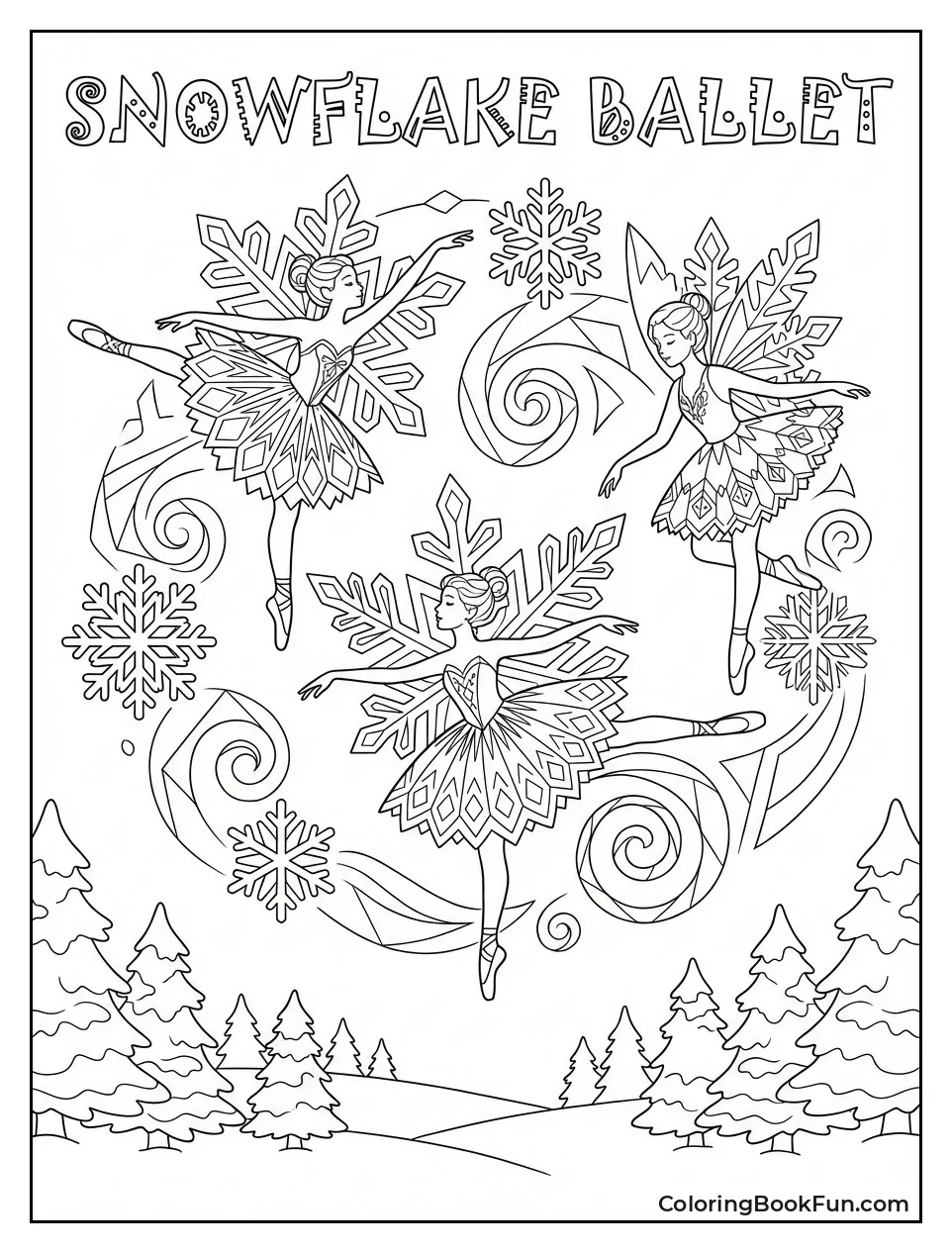 Snowflakes Ballet Dance