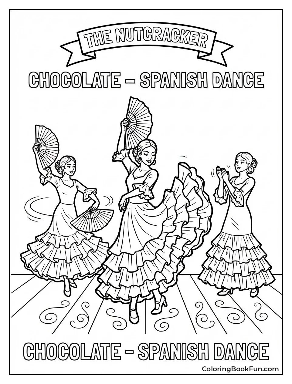 Spanish Chocolate Flamenco