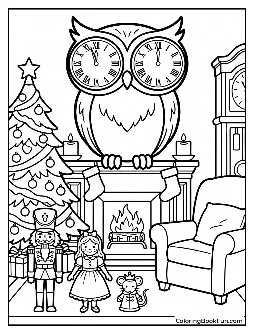 The Owl on the Clock