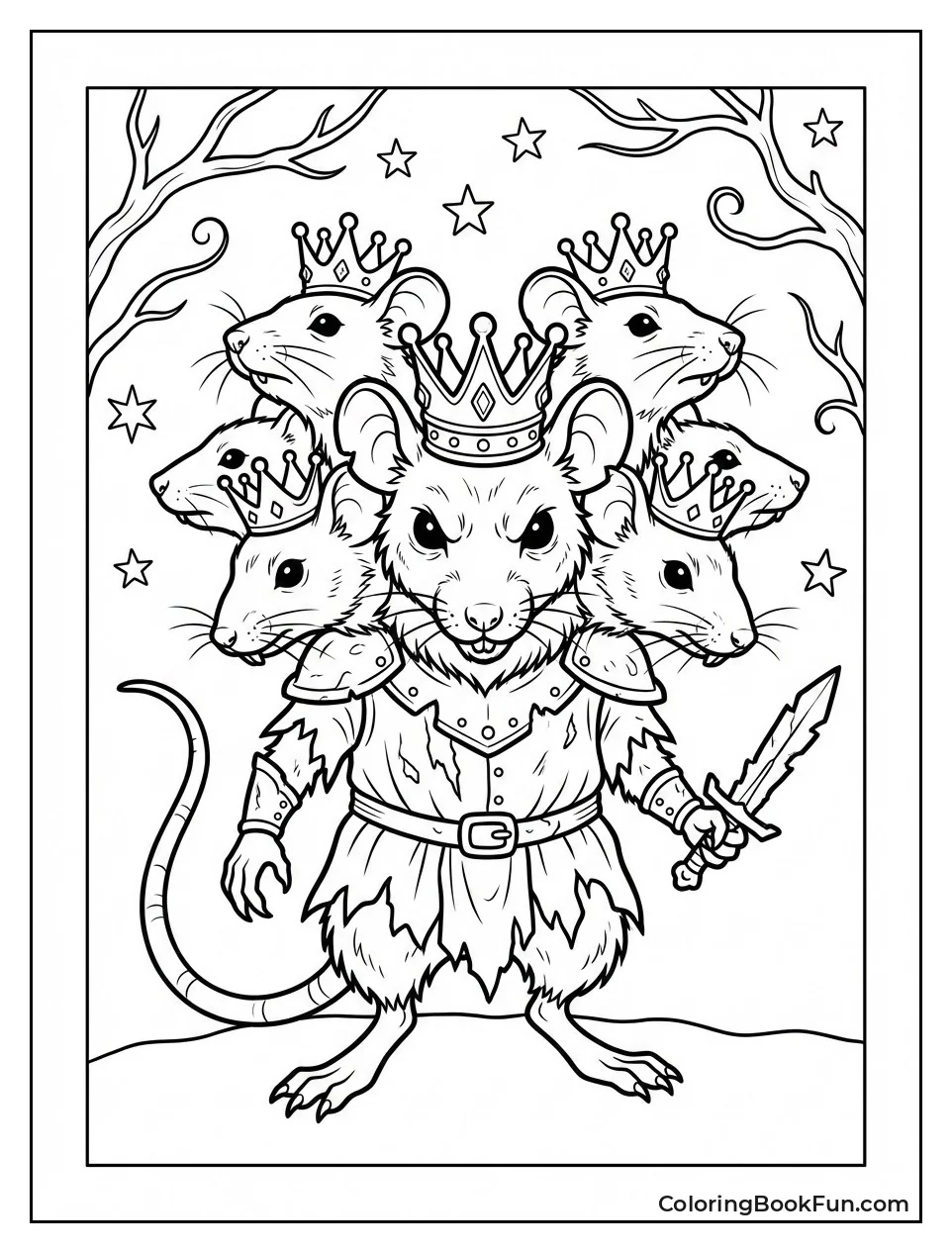 The Seven Headed Mouse King