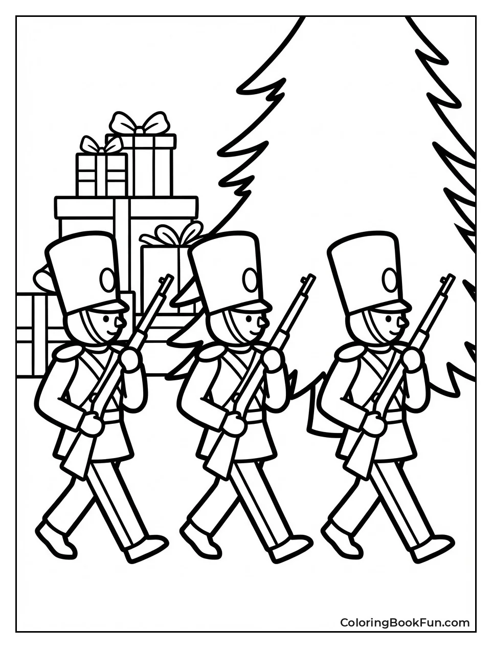 Toy Soldiers Marching