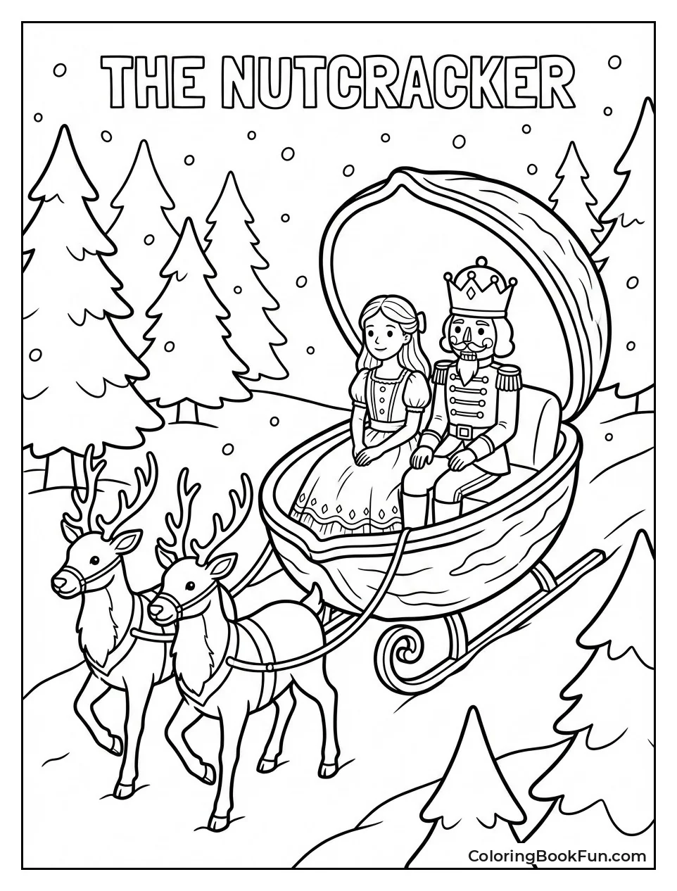 Winter Forest Sleigh Ride