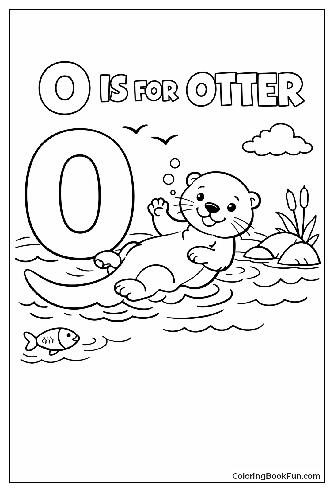 O is for Otter