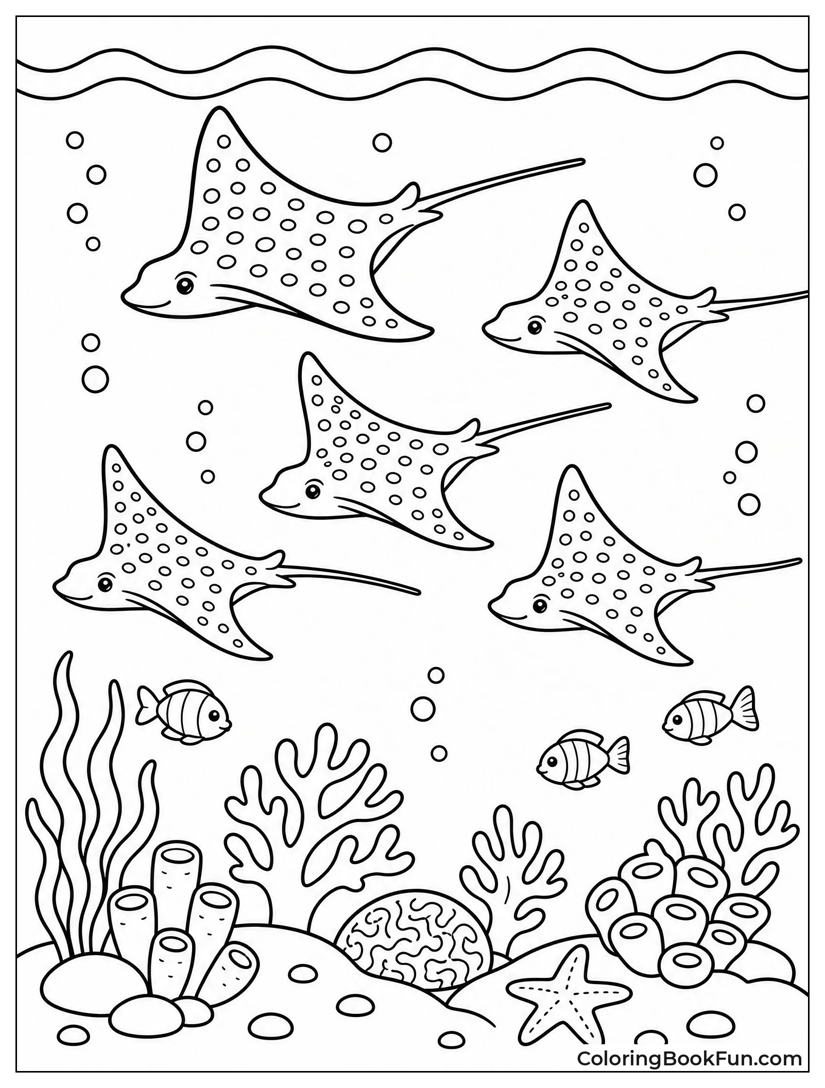 Stingrays Glide like Birds