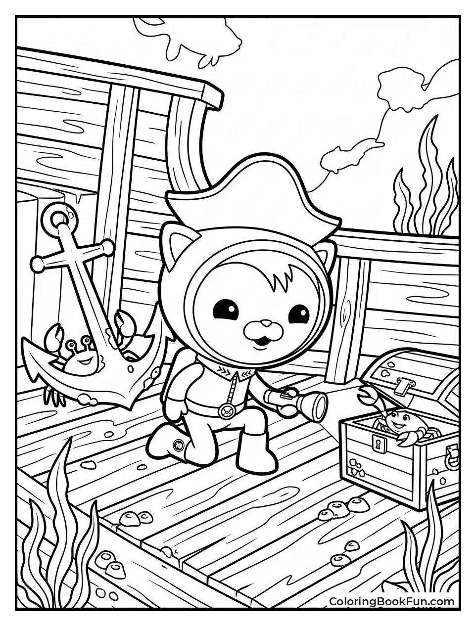 Sunken Pirate Ship Adventure