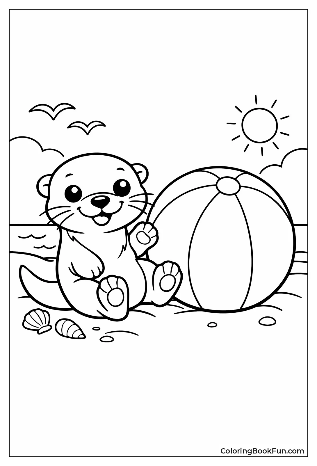 Otter vs. Beach Ball