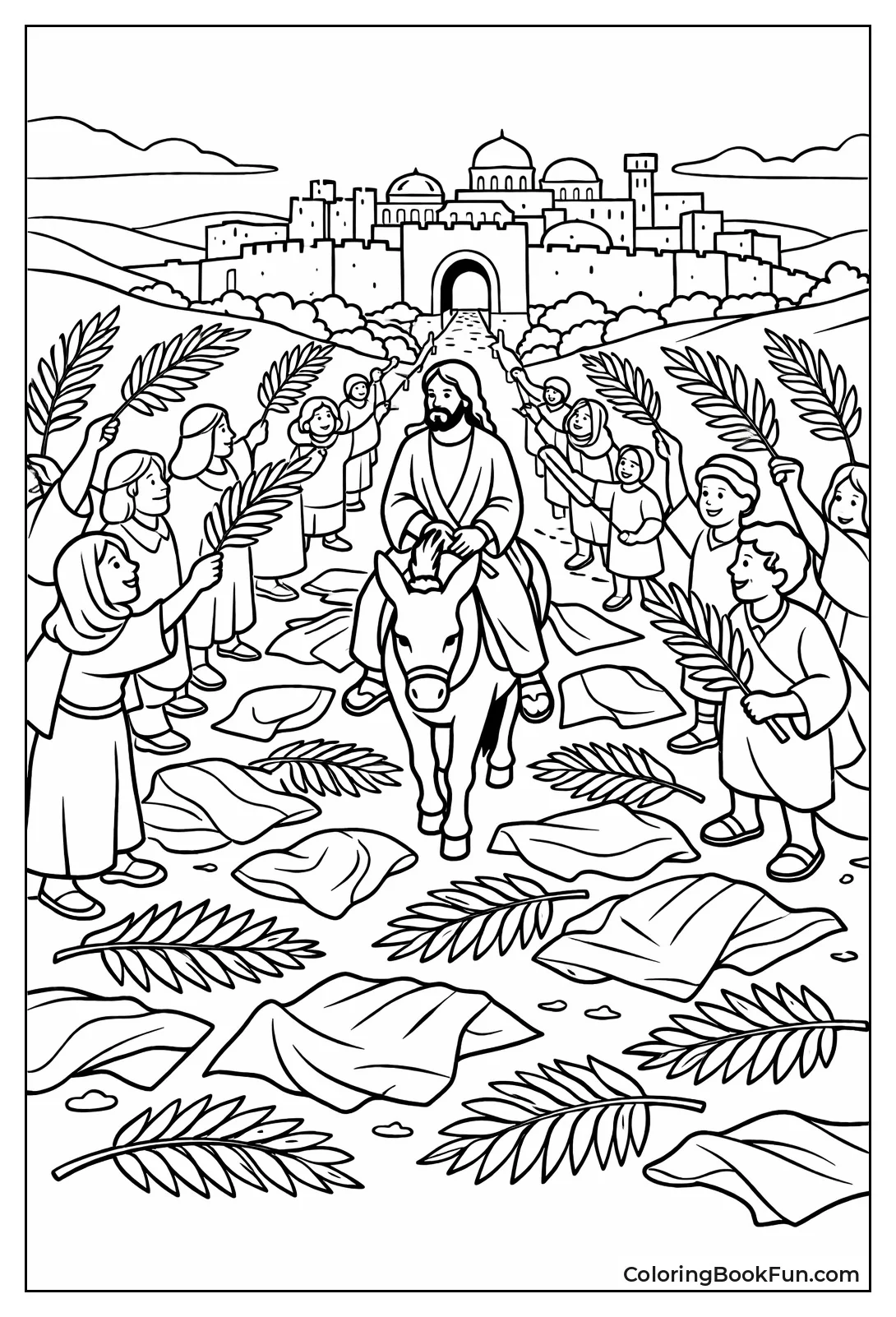 Bird's Eye Procession View