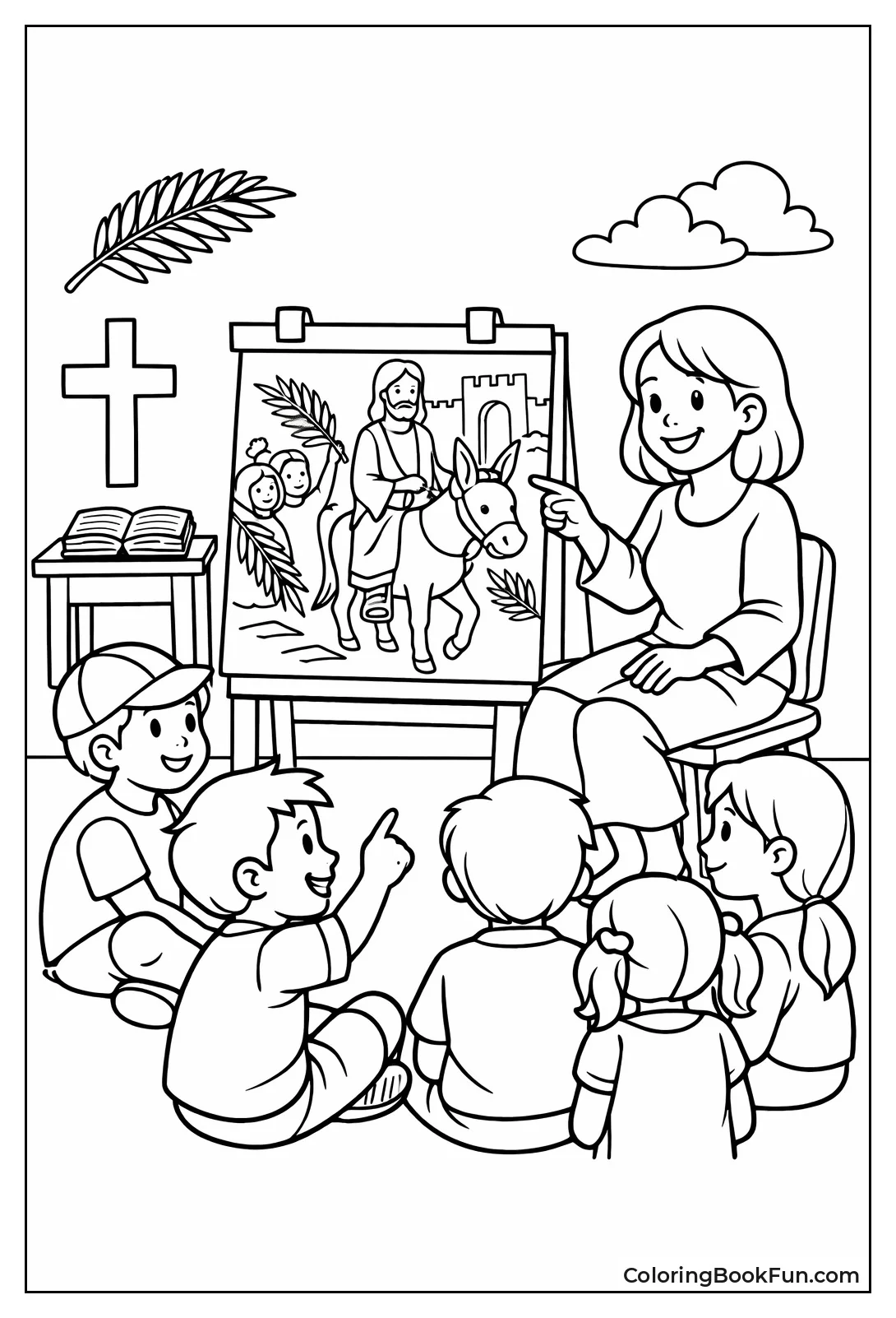Sunday School Palm Story
