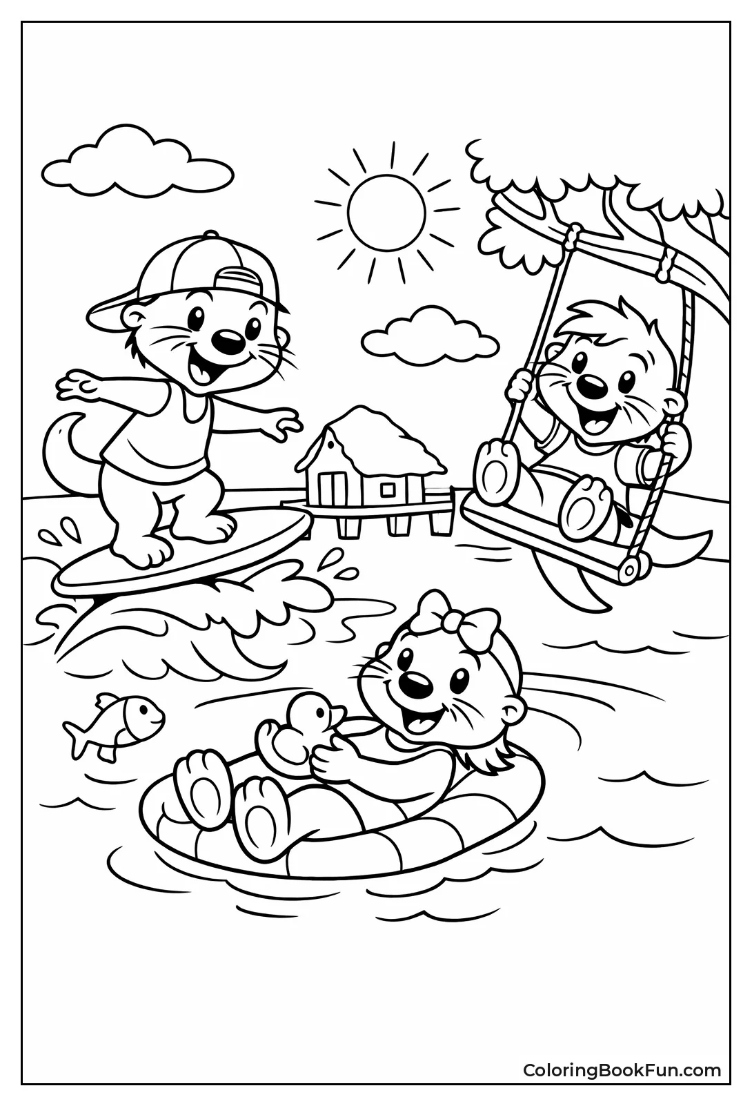 PB&J Otter Characters